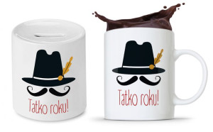 Zestaw Dla Taty Tatusia Prezent Kubek + Skarbonka