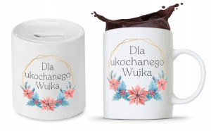 Zestaw Dla Wujka Prezent Kubek + Skarbonka