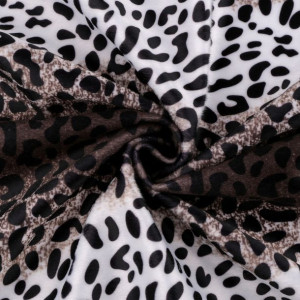 Dzianina Futerkowa W Cętki - Leopard