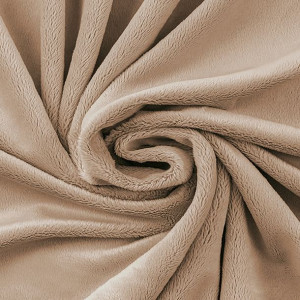 Polar Minky Gładki Beige - Beżowy 380g
