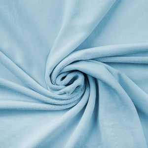 Polar Minky Gładki Sky Blue - Jasny Niebieski 380g