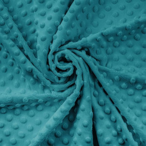 Polar Minky Kropki Mosaic Blue - Morski 380g