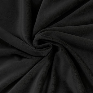 Polar Minky Gładki Black - Czarny 380g