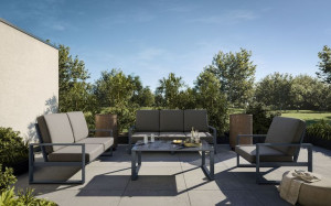 Sofa ogrodowa 3 osobowa Ardeno - Polski Produkt