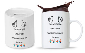 Zestaw Na Dzień Nauczyciela Kubek + Skarbonka