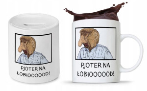 Zestaw Nosacza Janusa Polaka Kubek + Skarbonka