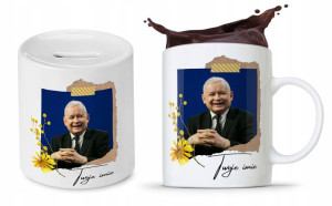 Zestaw Pis Kubek + Skarbonka Prezent