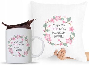 Zestaw Poduszka + Kubek Dla Cioci Ciotki Cioteczki