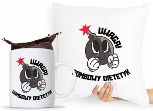 Zestaw Poduszka + Kubek Dla Dietetyka Dietetyczki