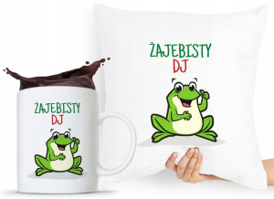 Zestaw Poduszka + Kubek Dla Dja Muzyka Prezent