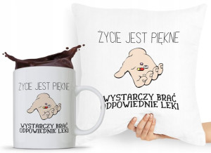 Zestaw Poduszka + Kubek Dla Doktora Lekarza
