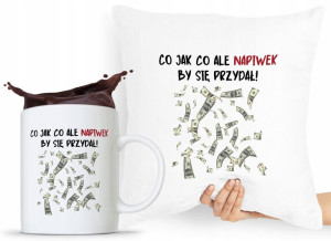 Zestaw Poduszka + Kubek Dla Kelnera Prezent