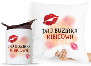 Zestaw Poduszka + Kubek Dla Kibica Prezent