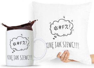 Zestaw Poduszka + Kubek Dla Krawcowej Krawca