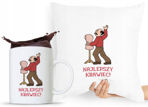 Zestaw Poduszka + Kubek Dla Krawcowej Krawca