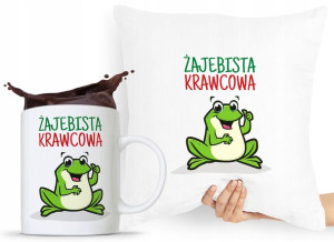 Zestaw Poduszka + Kubek Dla Krawcowej Krawca