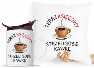 Zestaw Poduszka + Kubek Dla Księgowego Księgowej