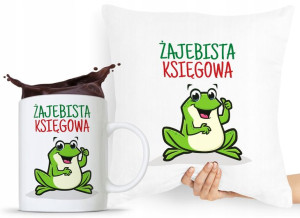 Zestaw Poduszka + Kubek Dla Księgowego Księgowej