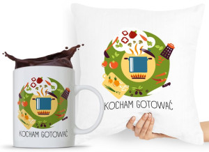 Zestaw Poduszka + Kubek Dla Kucharza Szefa Kuchni