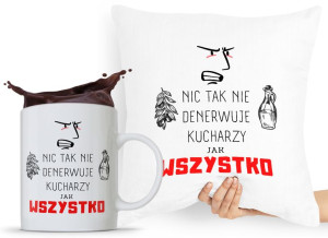 Zestaw Poduszka + Kubek Dla Kucharza Szefa Kuchni