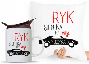 Zestaw Poduszka + Kubek Dla Mechanika Prezent