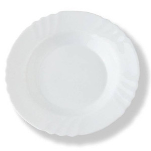 TALERZE OBIADOWY GŁĘBOKI EBRO bormioli biały 23 cm