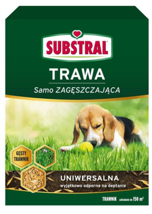 SUBSTRAL Trawa SAMOzagęszczająca Uniwersalna 3kg