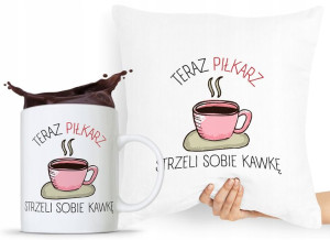 Zestaw Poduszka + Kubek Dla Piłkarza Prezent
