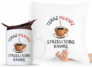 Zestaw Poduszka + Kubek Dla Piłkarza Prezent