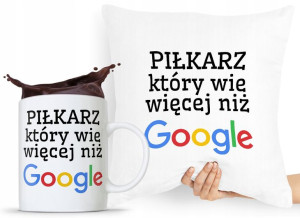 Zestaw Poduszka + Kubek Dla Piłkarza Prezent