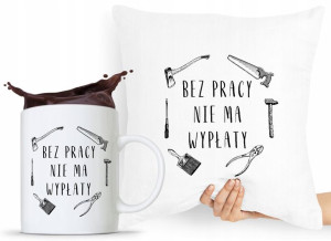 Zestaw Poduszka + Kubek Dla Pracownika Prezent