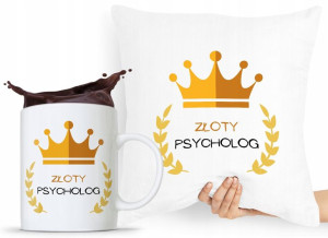 Zestaw Poduszka + Kubek Dla Psychologa Psychiatry
