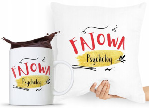 Zestaw Poduszka + Kubek Dla Psychologa Psychiatry