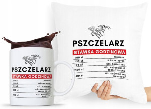 Zestaw Poduszka + Kubek Dla Pszczelarza Bartnik