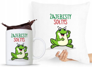 Zestaw Poduszka + Kubek Dla Sołtysa Prezent