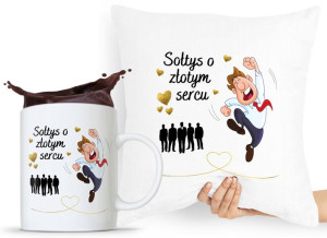 Zestaw Poduszka + Kubek Dla Sołtysa Prezent
