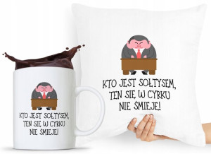 Zestaw Poduszka + Kubek Dla Sołtysa Prezent