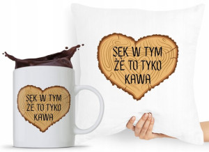 Zestaw Poduszka + Kubek Dla Stolarza Prezent