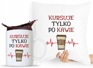 Zestaw Poduszka + Kubek Dla Taksówkarza Taryfiarza