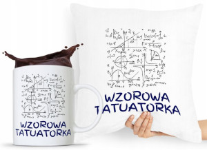 Zestaw Poduszka + Kubek Dla Tatuażysty Prezent