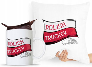 Zestaw Poduszka + Kubek Dla Tirowca Prezent