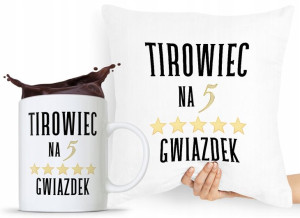 Zestaw Poduszka + Kubek Dla Tirowca Prezent