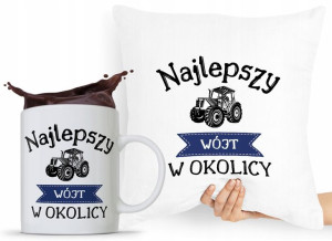 Zestaw Poduszka + Kubek Dla Wójta Prezent