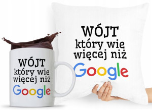Zestaw Poduszka + Kubek Dla Wójta Prezent