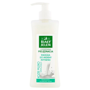 Biały Jeleń Emulsja Do Higieny Intymnej Kozie Mleko Nawilżające 265 Ml