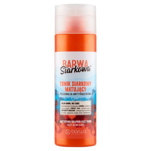 Barwa Siarkowa Tonik Siarkowy Matujący 200 Ml