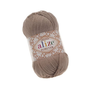 Włóczka Alize Forever - 167 Ciemny Beżowy