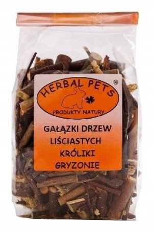 HERBAL PETS Gałązki drzew liściastych 75g