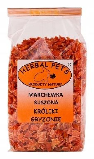 HERBAL PETS Marchewka suszona 125g