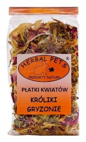 HERBAL PETS Płatki kwiatów dla gryzoni 30g